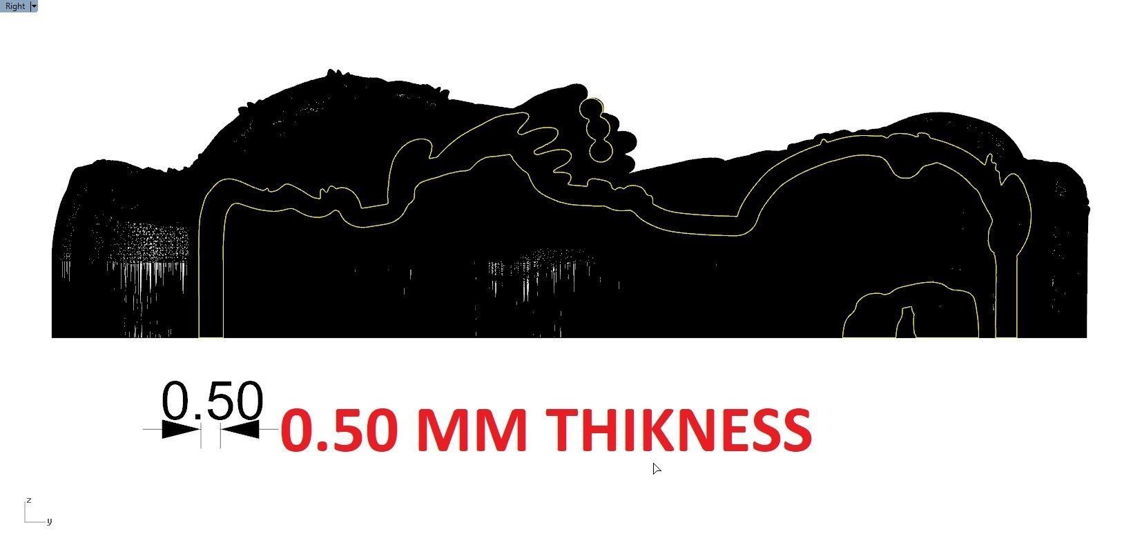 RATHA KRISHNA PENDENT 3D print model_3