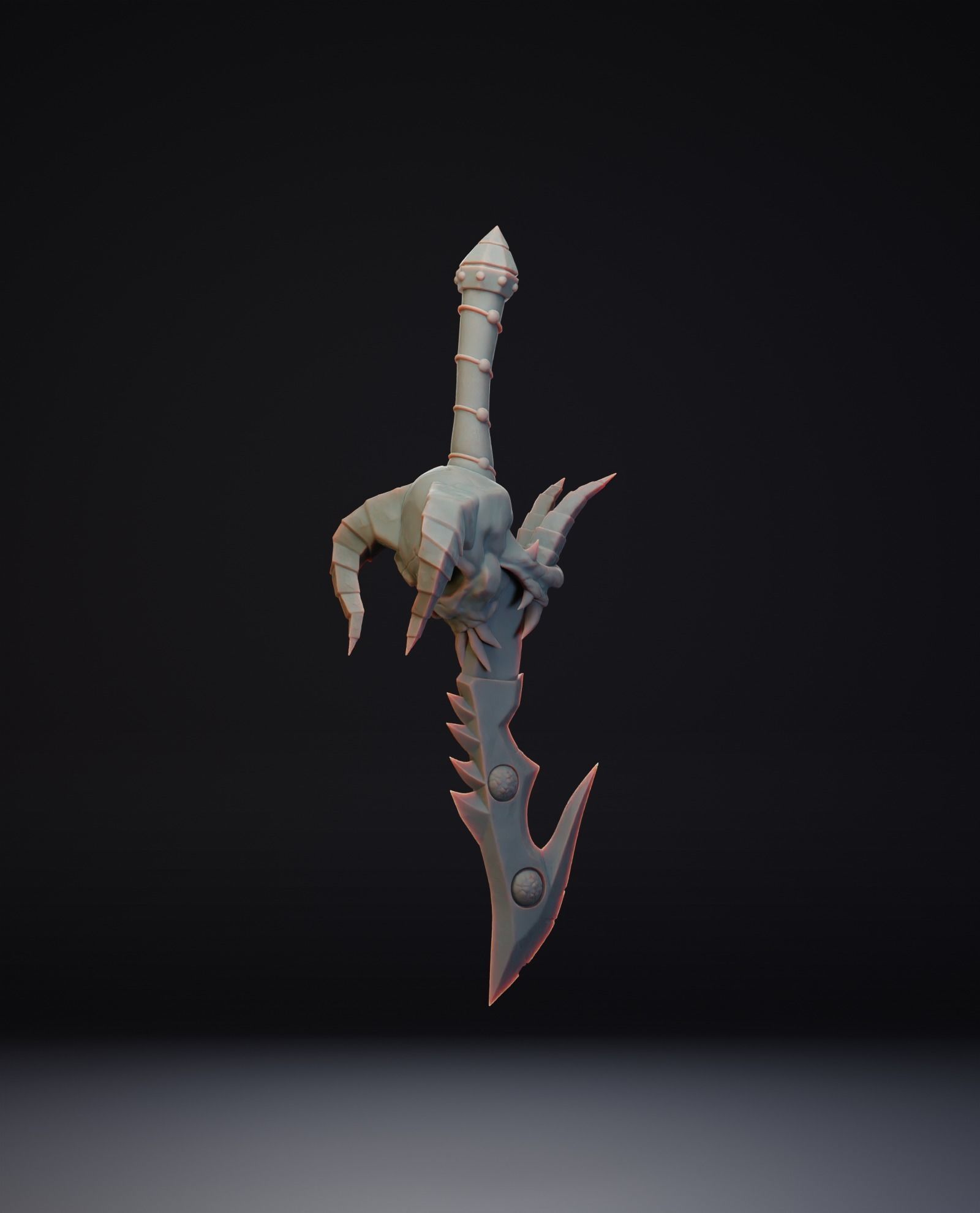 Tracker Blade - BLACK TEMPLE - WORLD OF WARCRAFT 3D print model_1