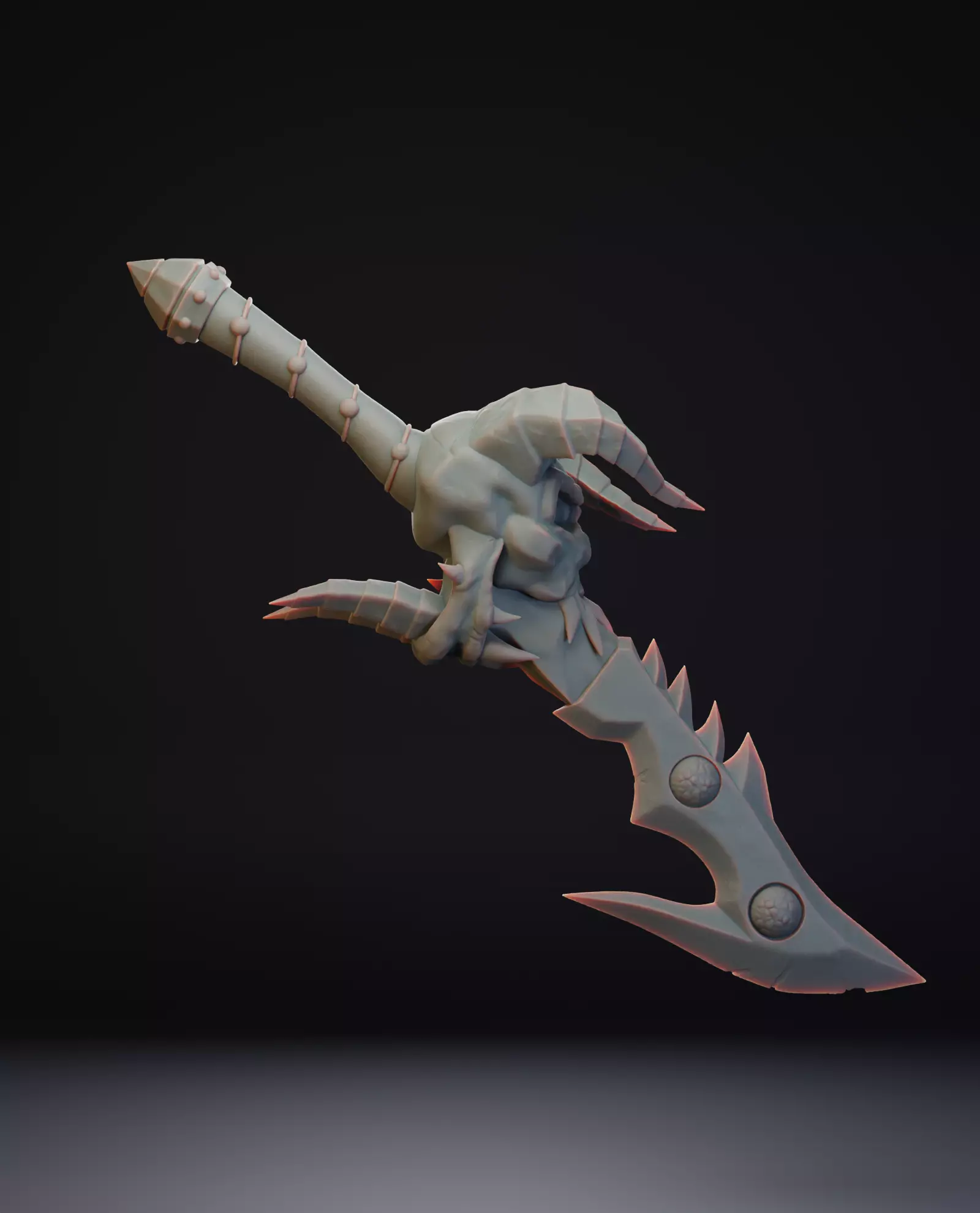 Tracker Blade - BLACK TEMPLE - WORLD OF WARCRAFT 3D print model_0