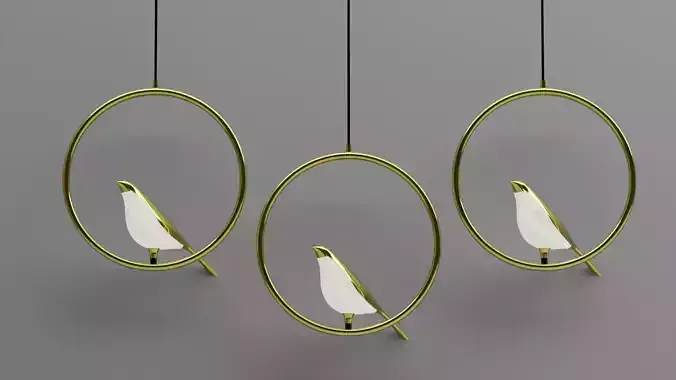 LED hanging lamp Birdie