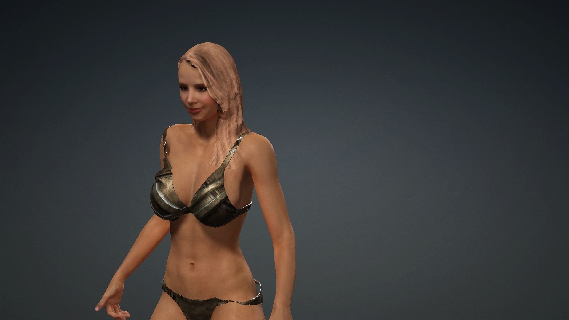 Anna - High quality model with Alot of animations 3D model_5