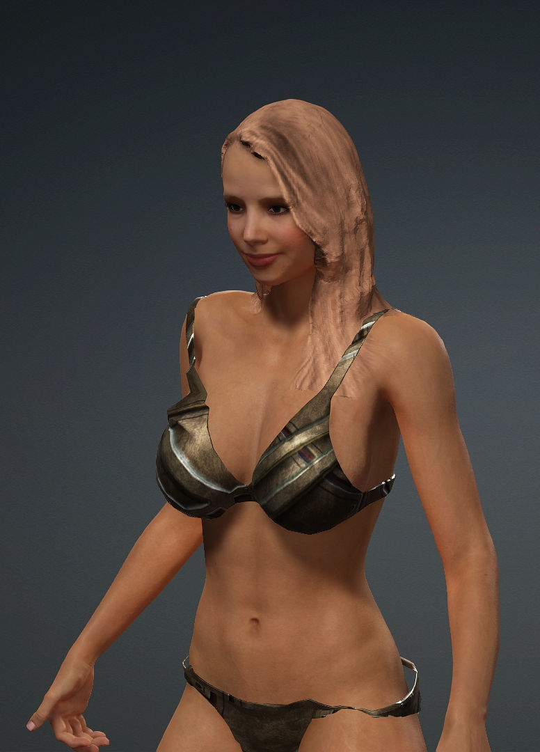 Anna - High quality model with Alot of animations 3D model_4