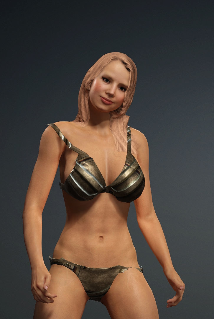 Anna - High quality model with Alot of animations 3D model_3