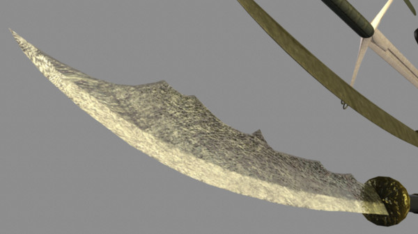 Medieval Weapon Set A Low-poly 3D model_3