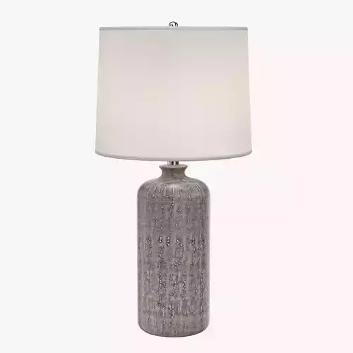 YORBA TL-French grey ceramic lamp 87-10254-78