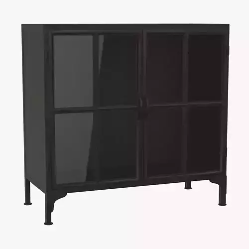 Yanna Industrial Loft Rectangular 2 Door Sideboard