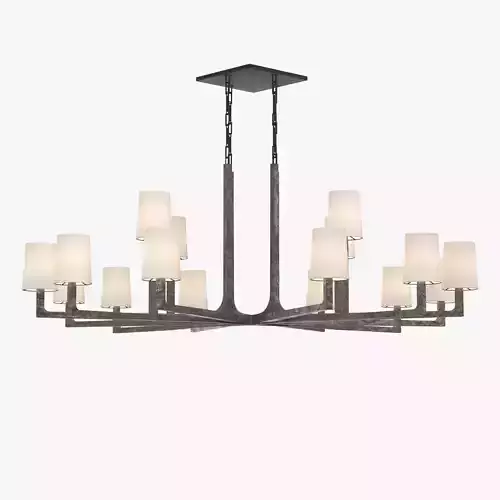 Wright Round Chandelier 60-inch