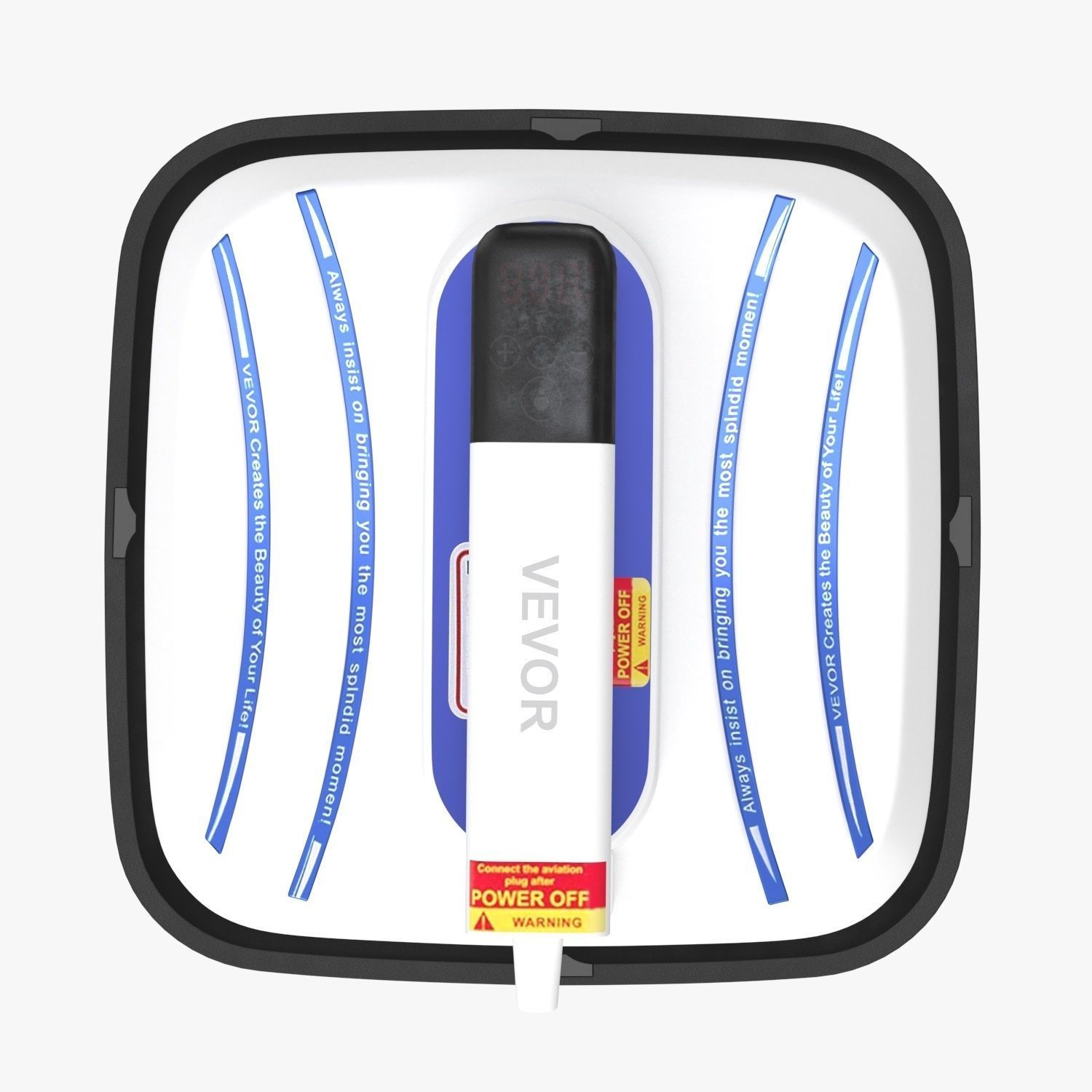 VEVOR Portable Heat Press 10x10 Inch 3D model_2