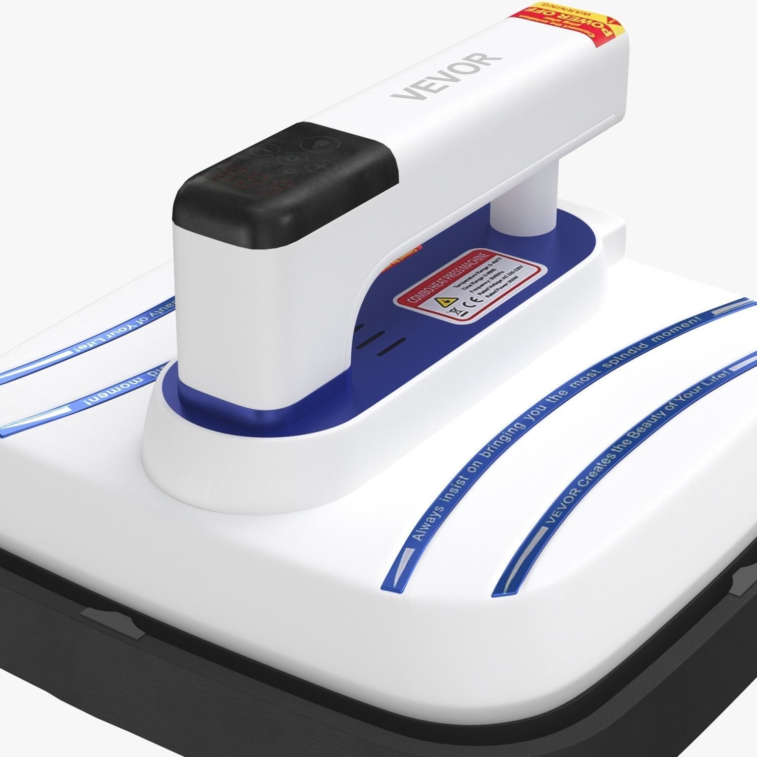 VEVOR Portable Heat Press 10x10 Inch 3D model_3