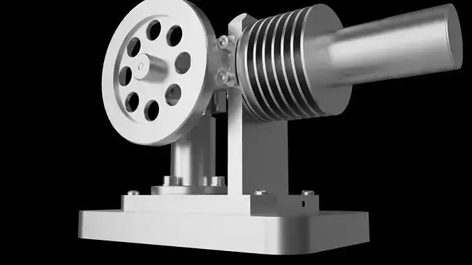 Stirling Engine 3D print model