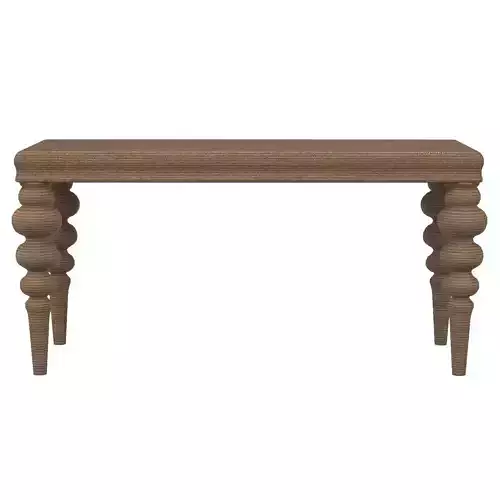 Turned Leg Ismail Console