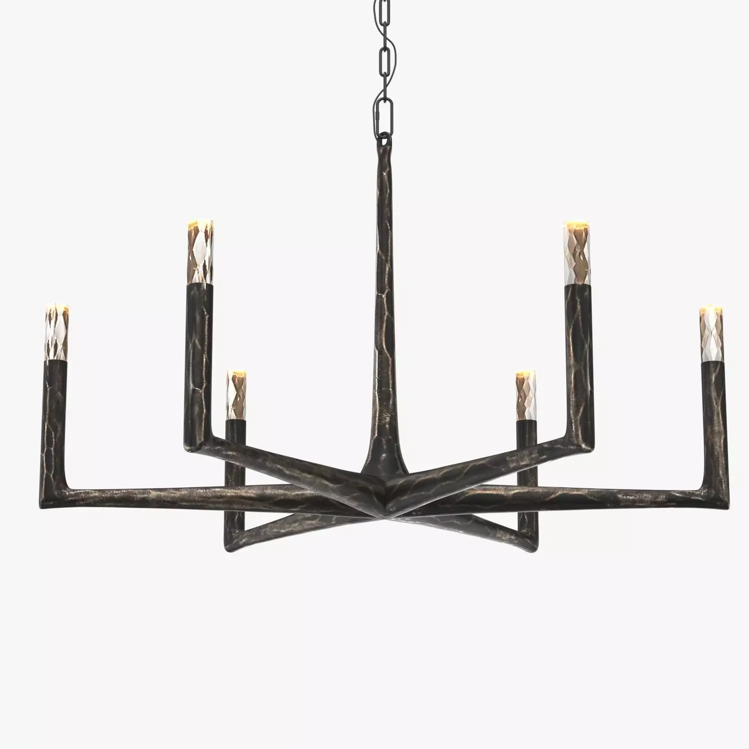Thaddeus Round Chandelier 3D model_0