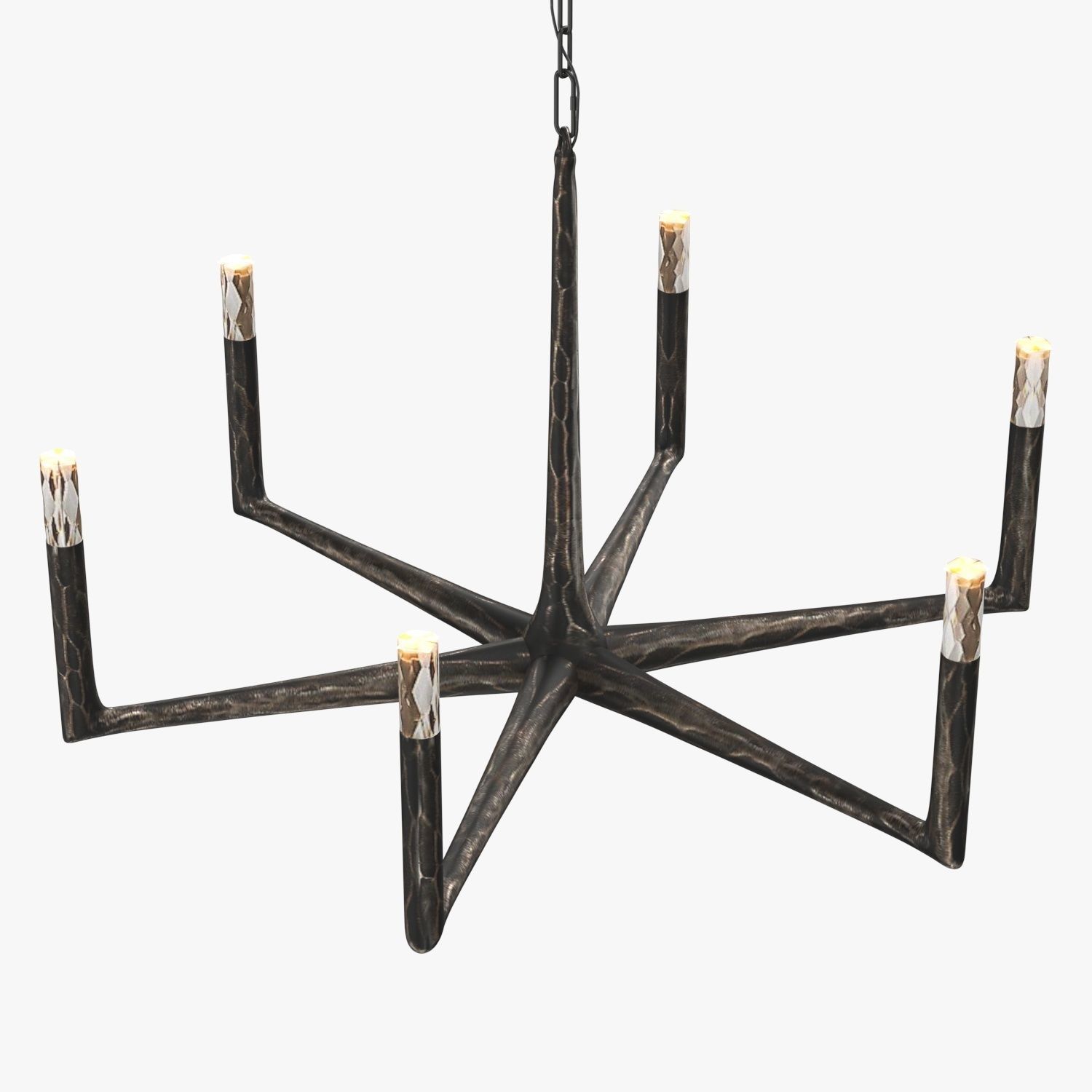 Thaddeus Round Chandelier 3D model_4