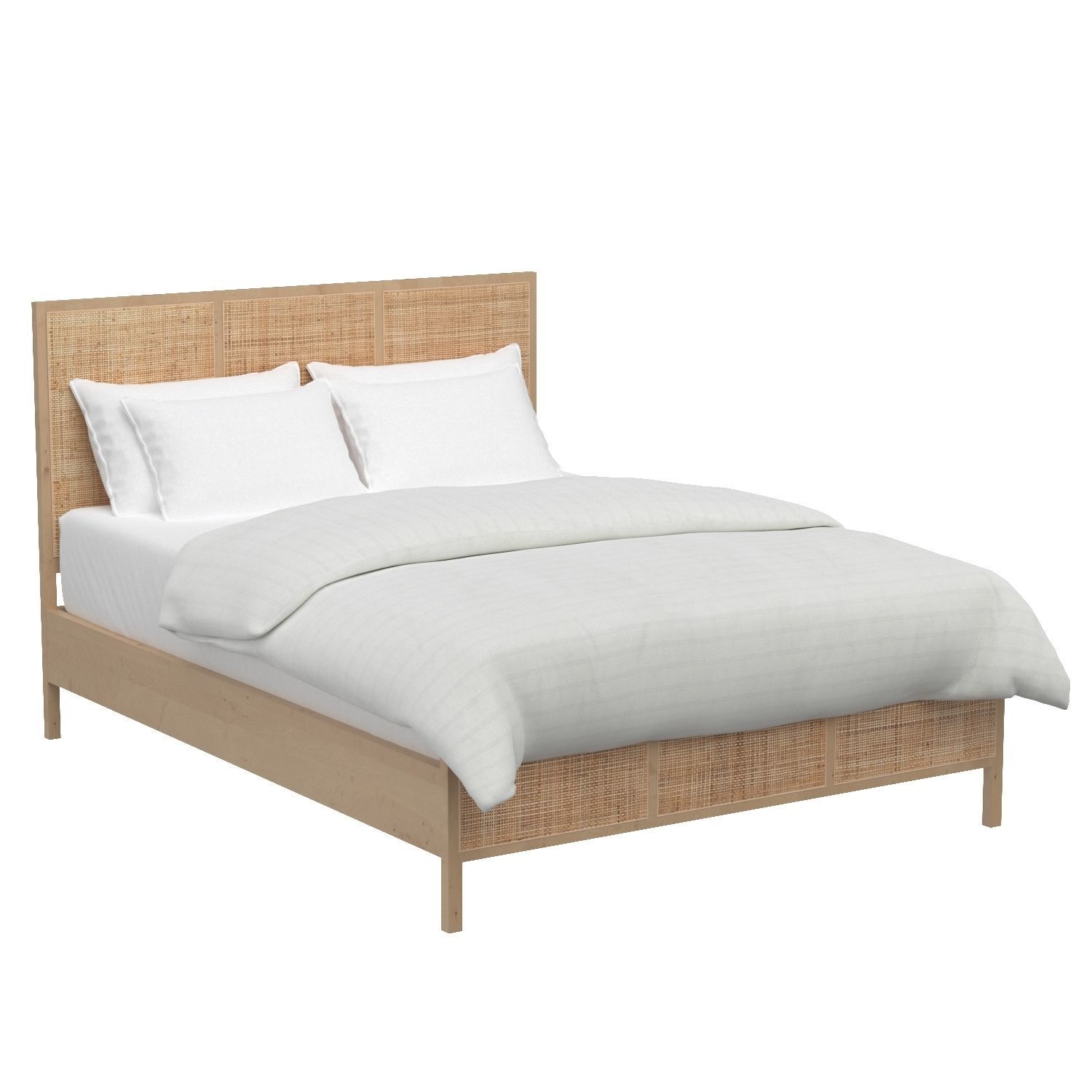 Sydney Queen Bed 3D model CGTrader