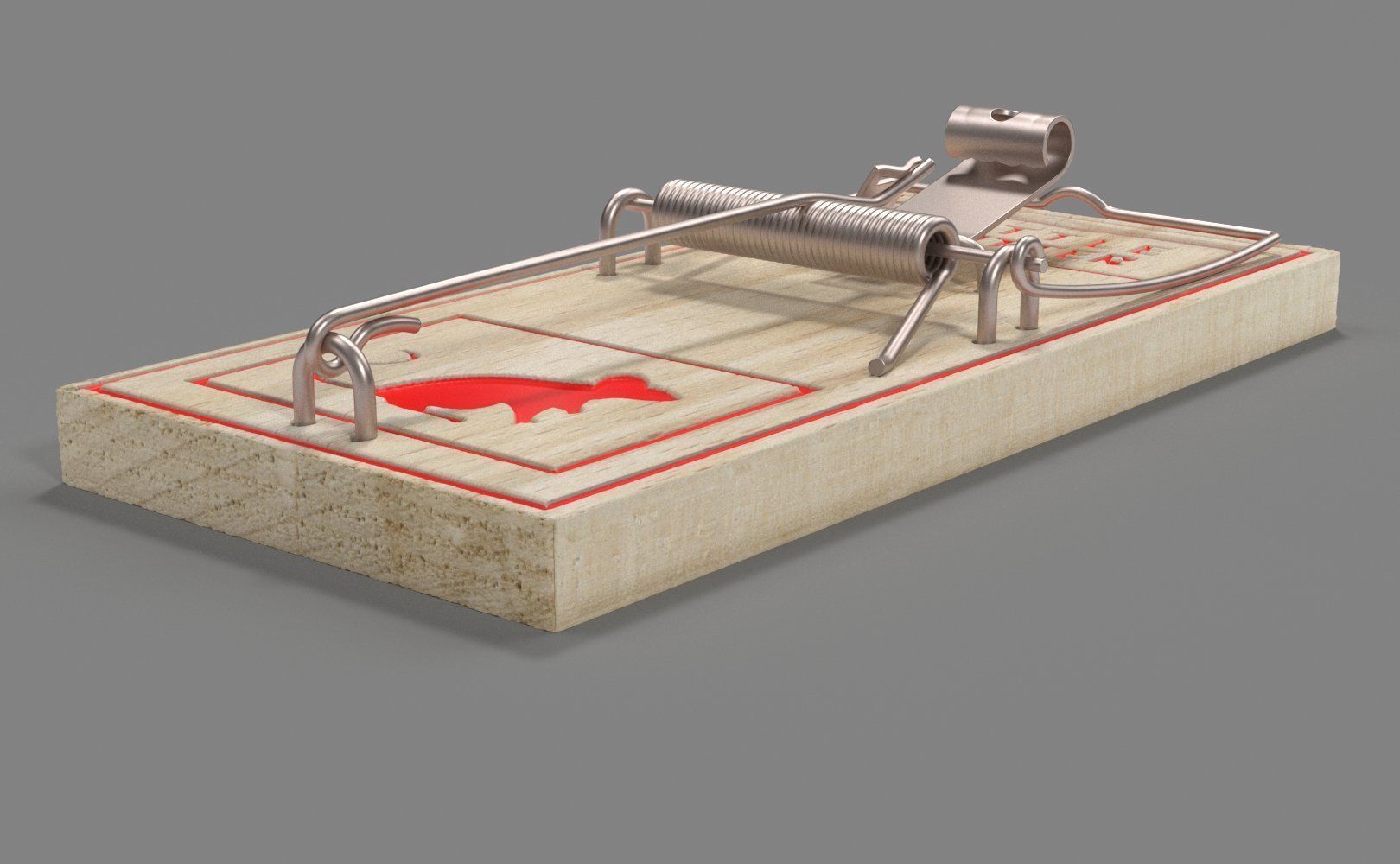 Mouse Trap 3D model_14