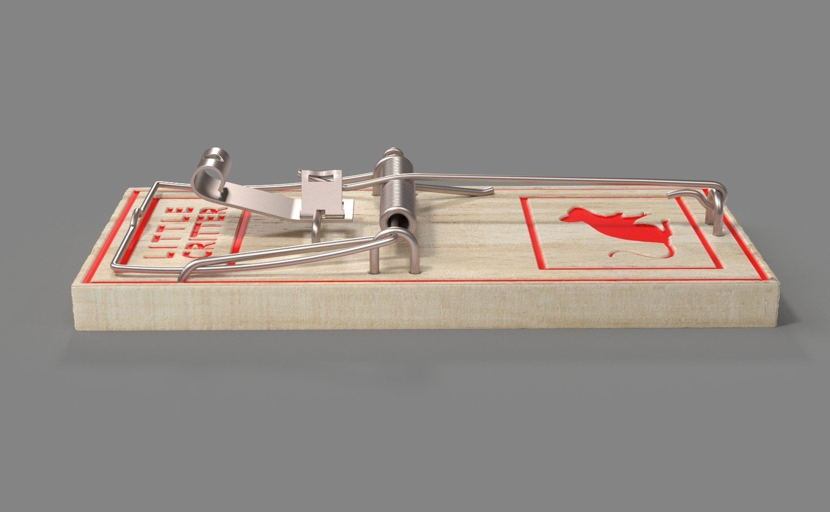 Mouse Trap 3D model_9