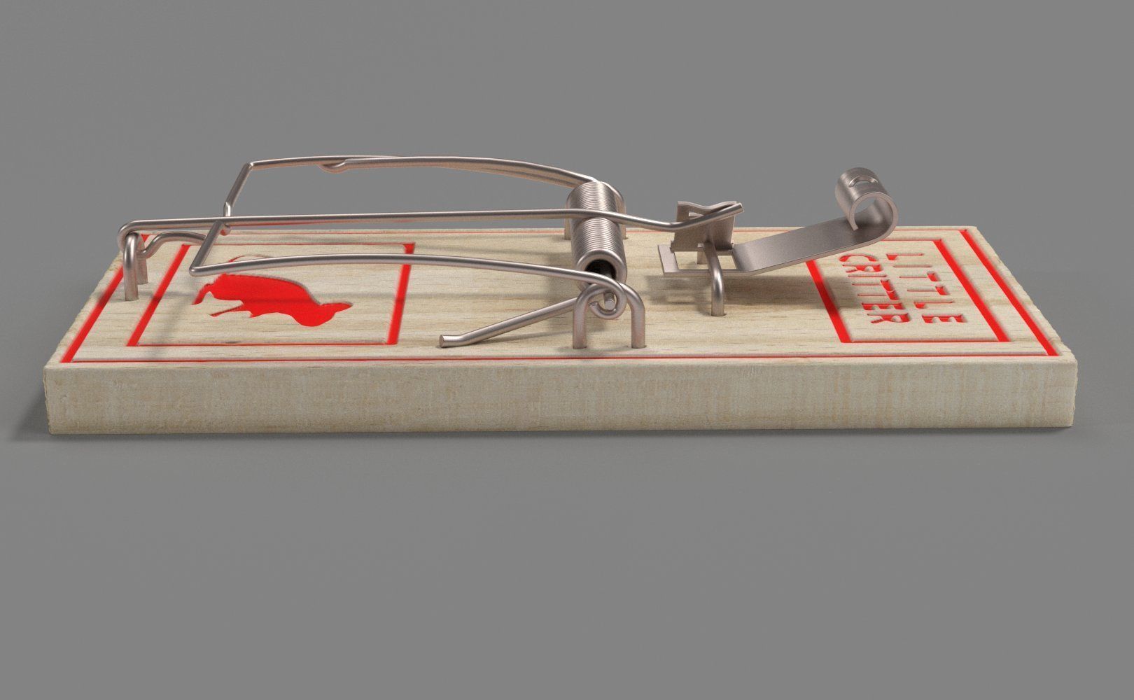 Mouse Trap 3D model_16