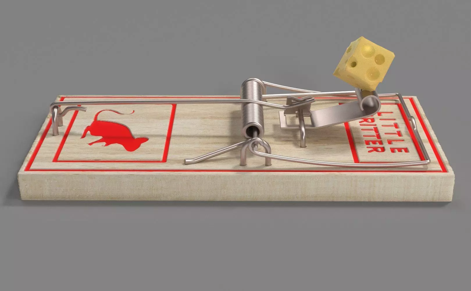 Mouse Trap 3D model_0