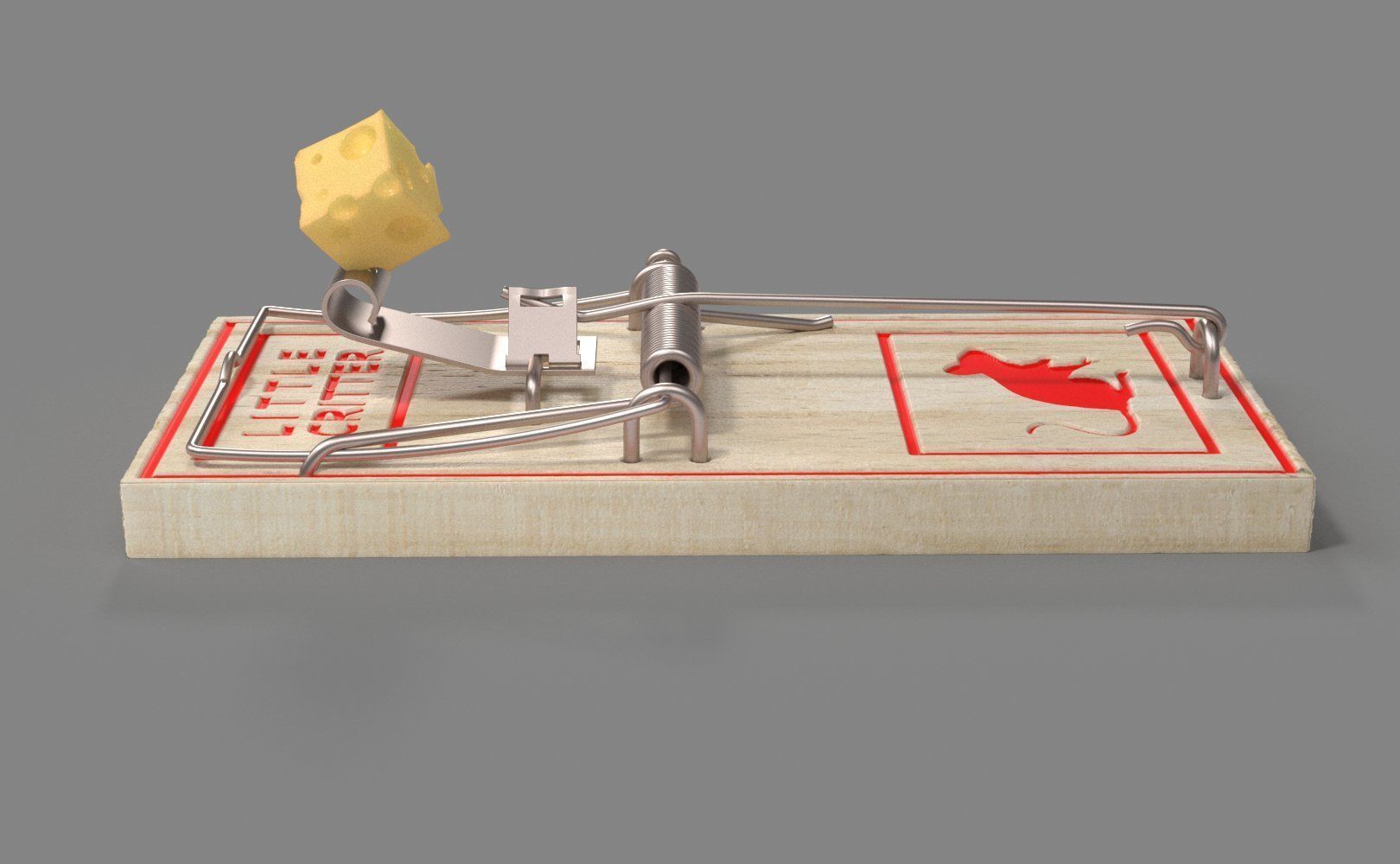 Mouse Trap 3D model_5