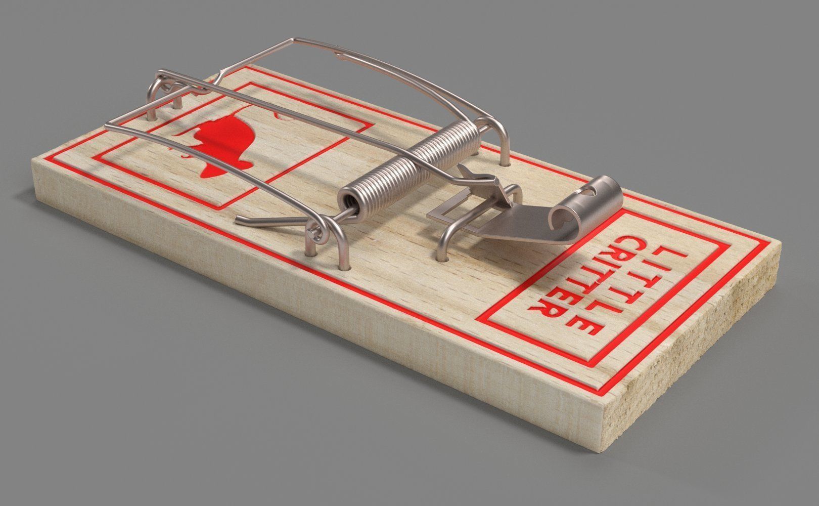 Mouse Trap 3D model_15