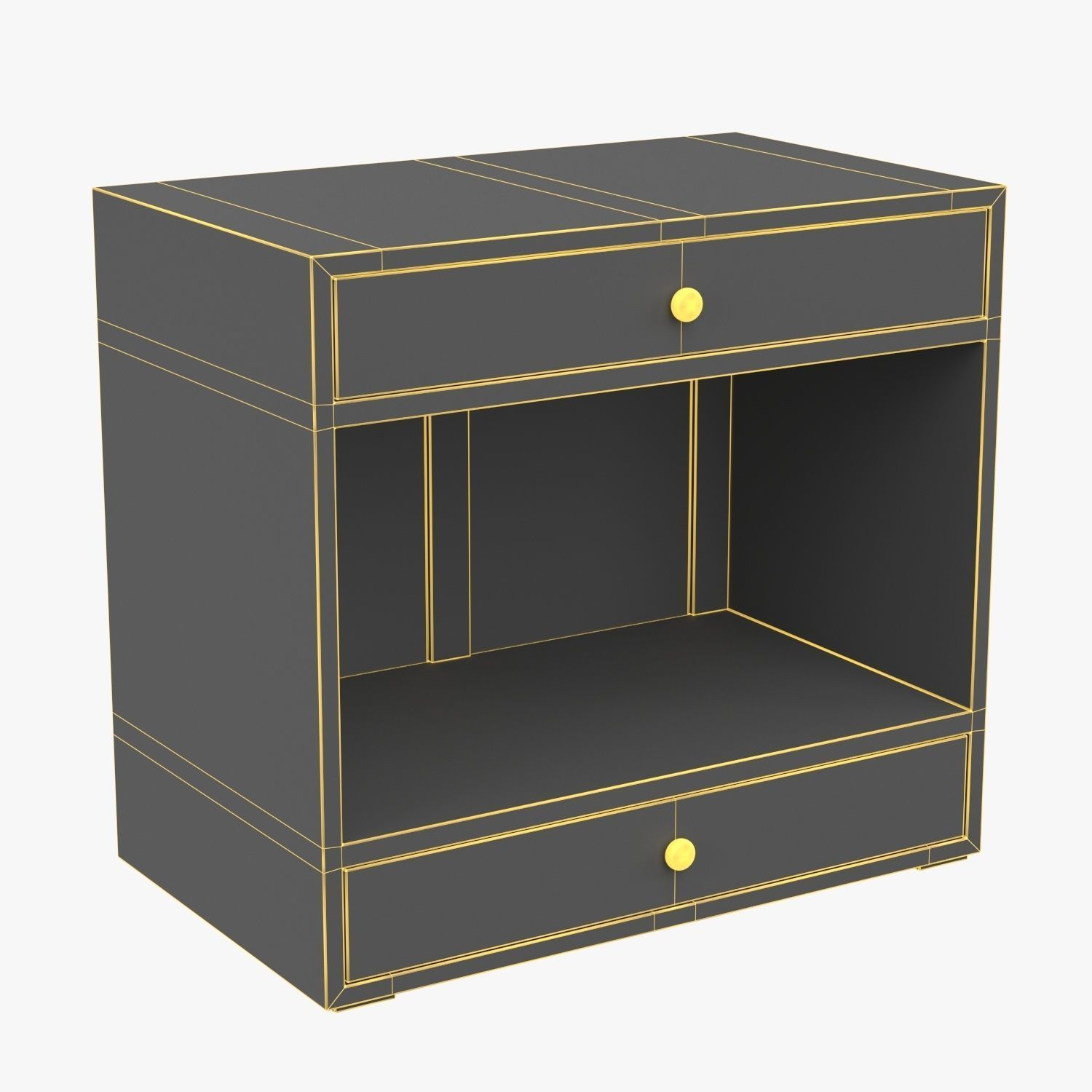 Sumiko Side Table Pale 3D model_5