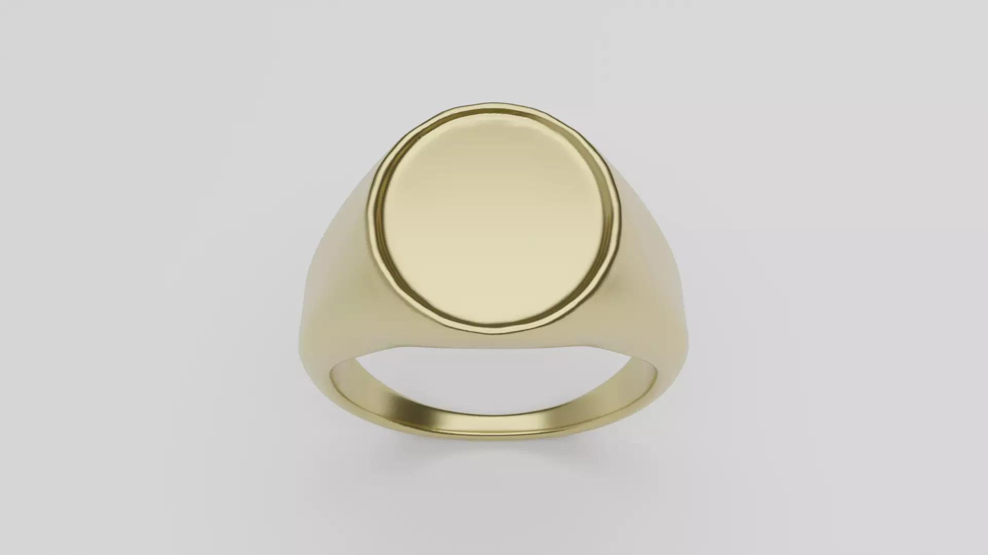 Signet Ring 3D print model_0