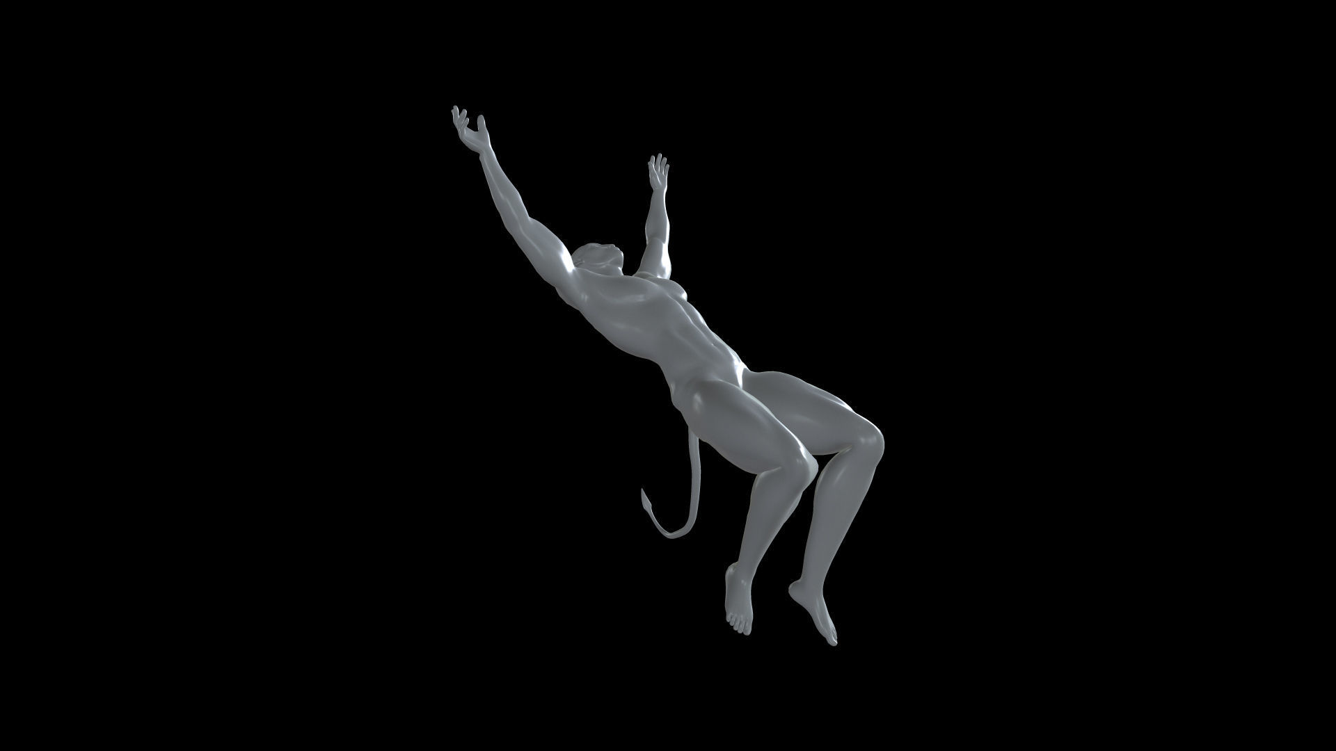 AVTR005 Avatar Backflip Animation 3D model_2