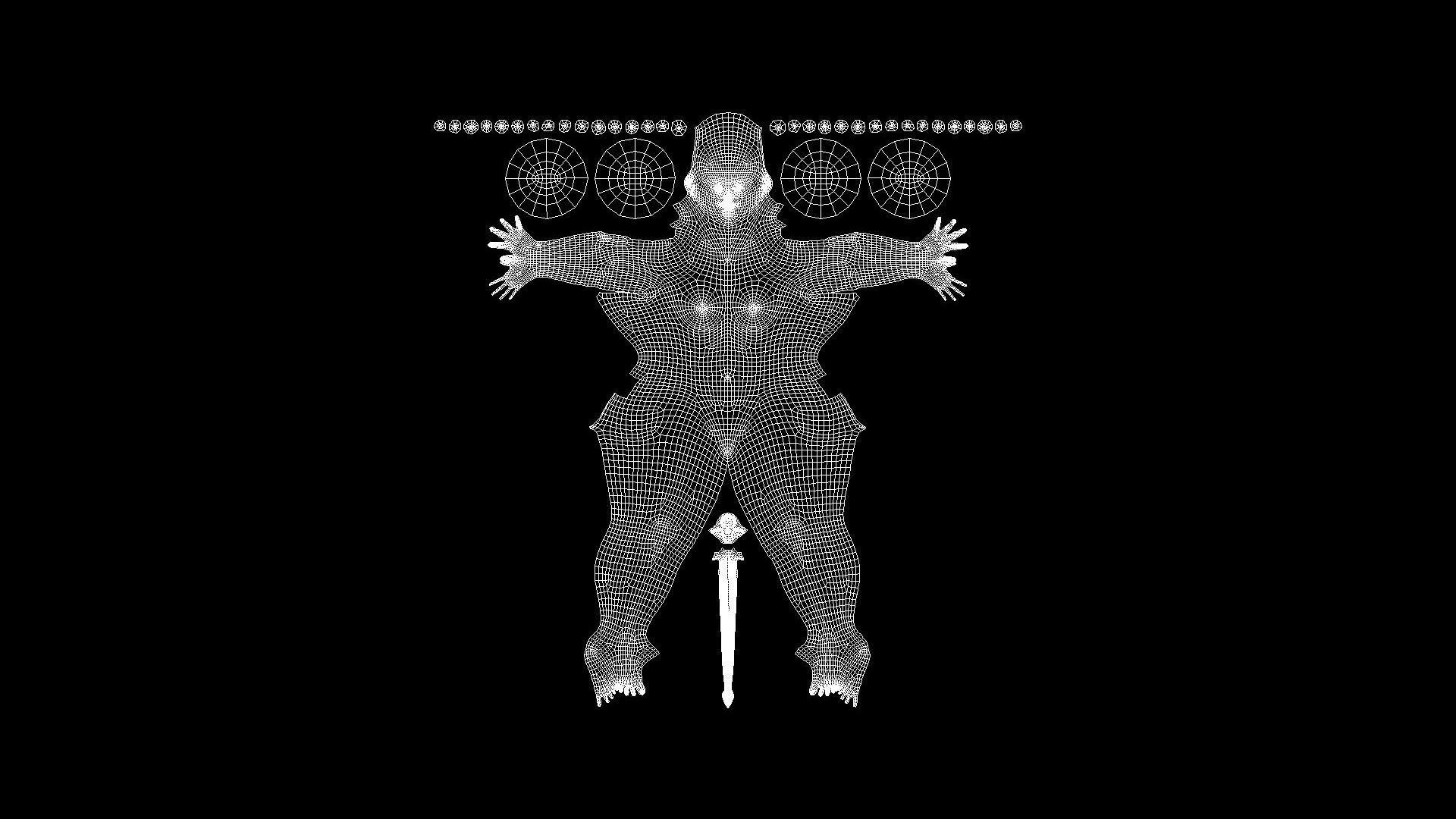 AVTR005 Avatar Backflip Animation 3D model_9