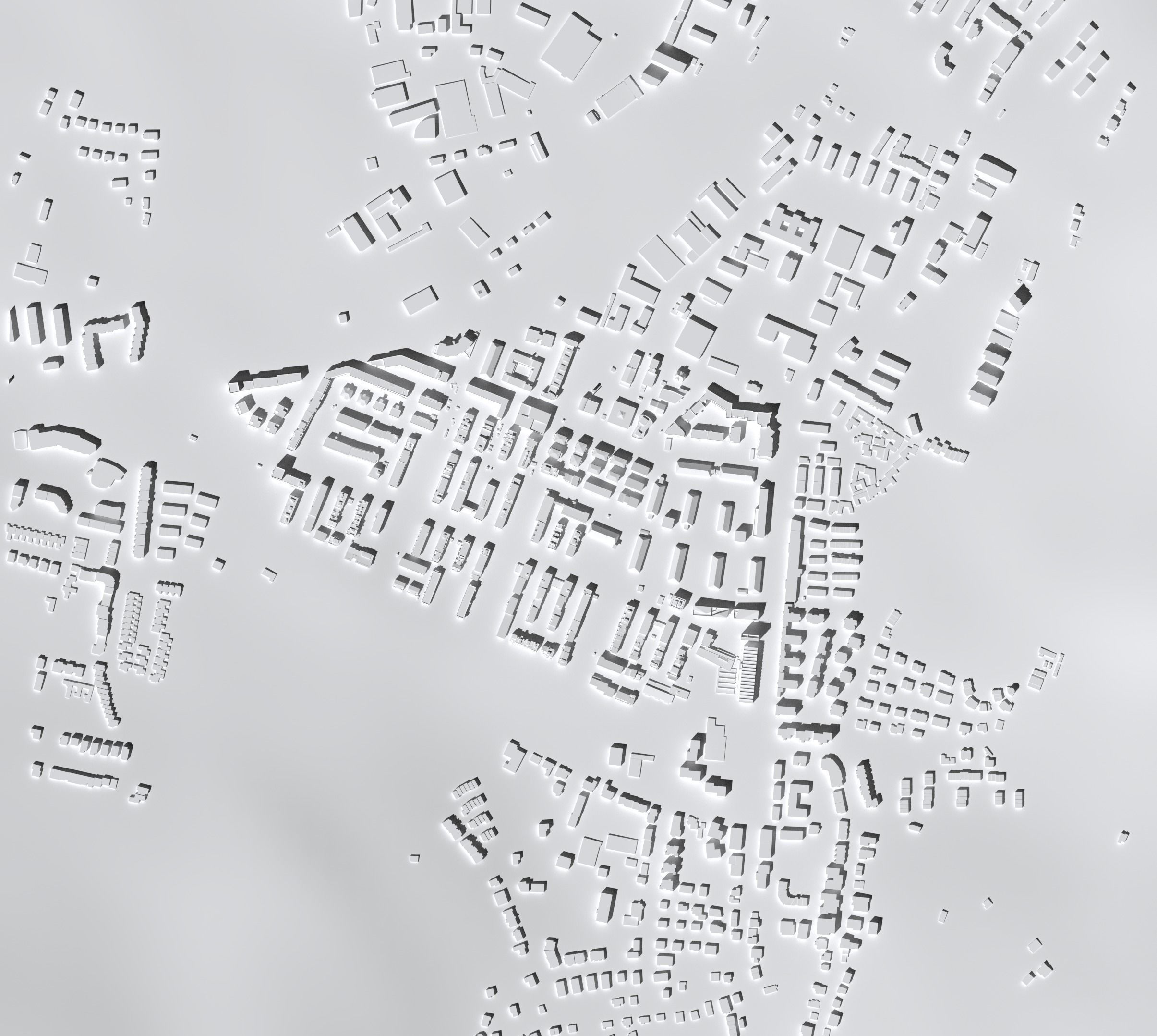 Quartier Vauban Friedburg Germany  3D print model_1