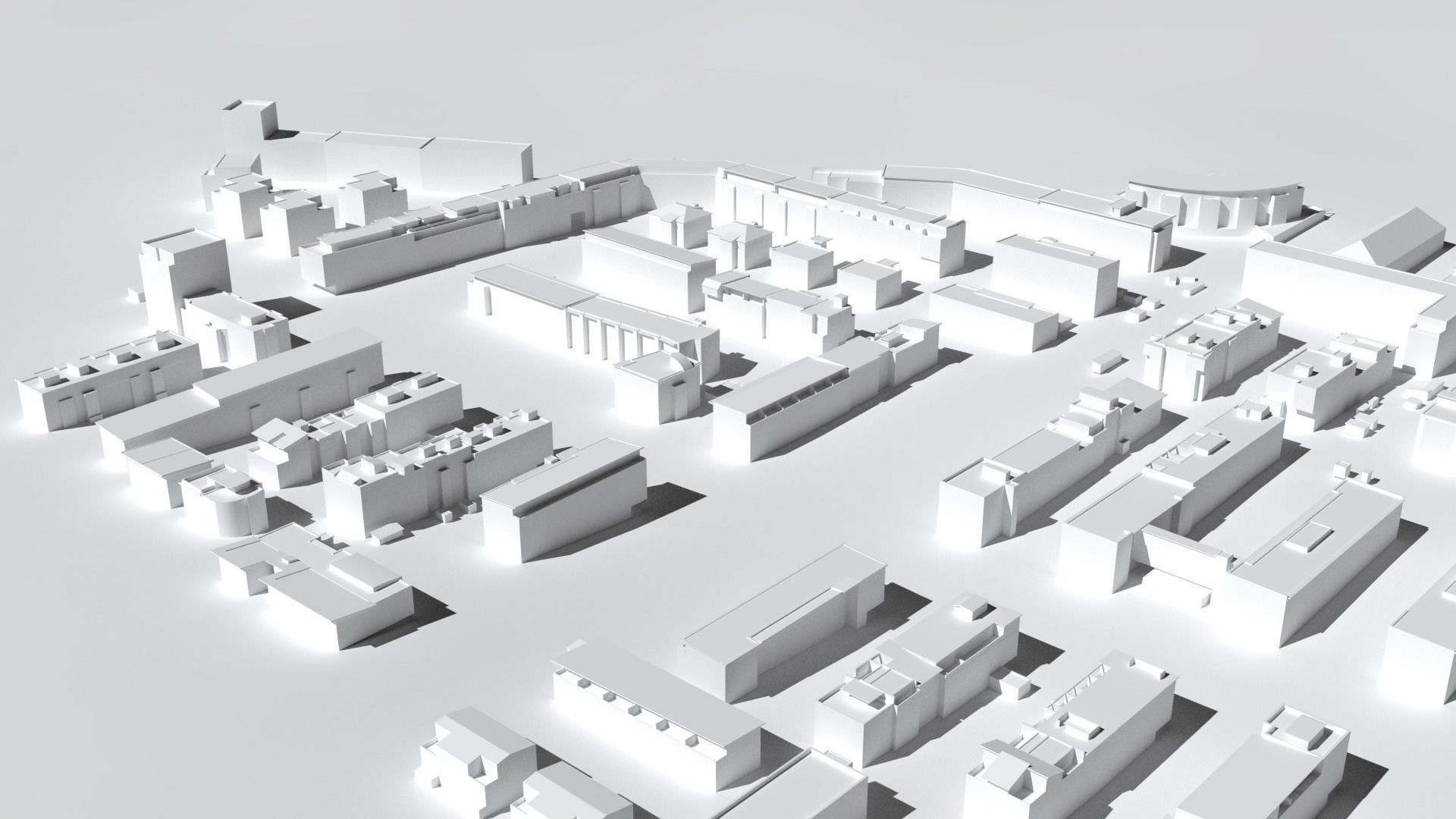 Quartier Vauban Friedburg Germany  3D print model_4