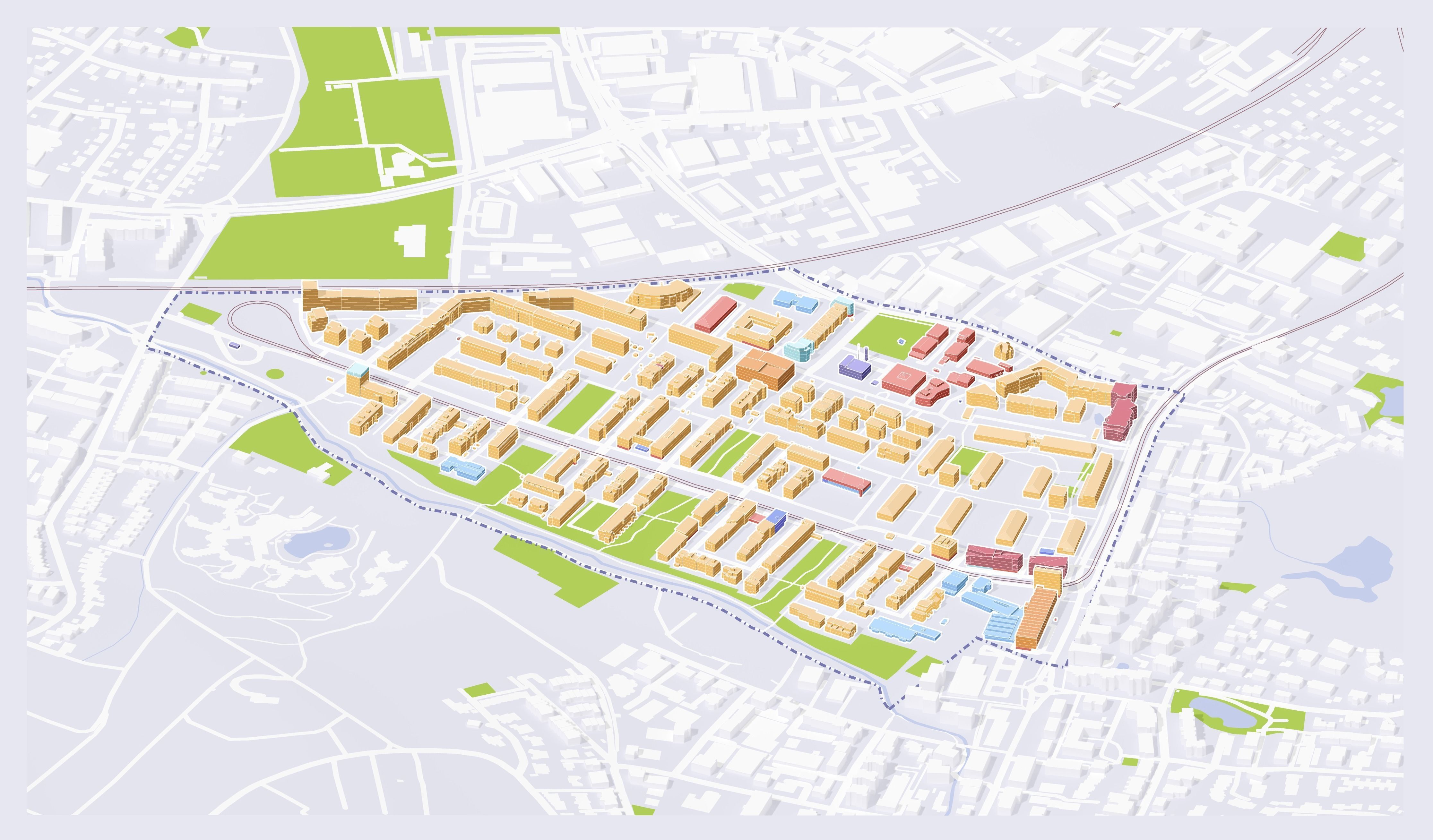 Quartier Vauban Friedburg Germany  3D print model_6