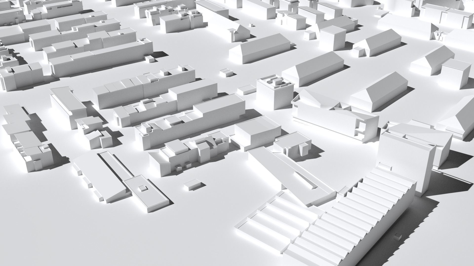 Quartier Vauban Friedburg Germany  3D print model_2