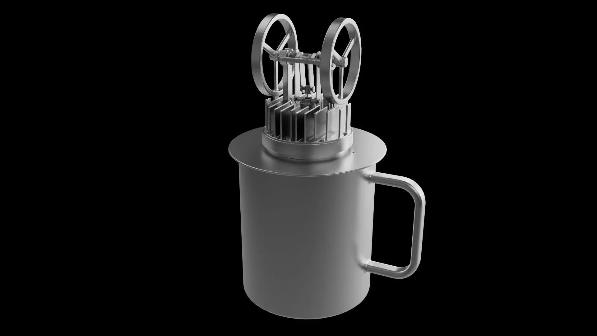 Stirling Engine 3D print model