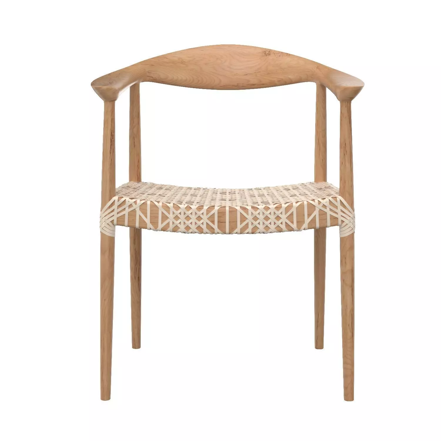 Safavieh Bandelier Nautical Woven Arm Chair 3D model