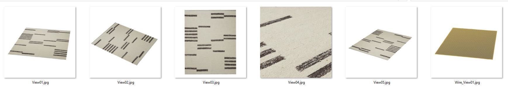 ROM-01 NATURAL BARK 3D model_5