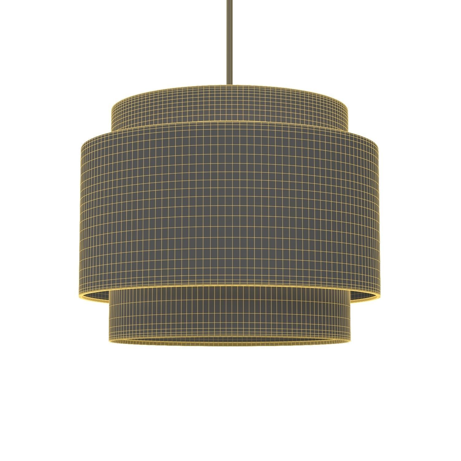 RH Echelon Pendant 30in 3D model_5