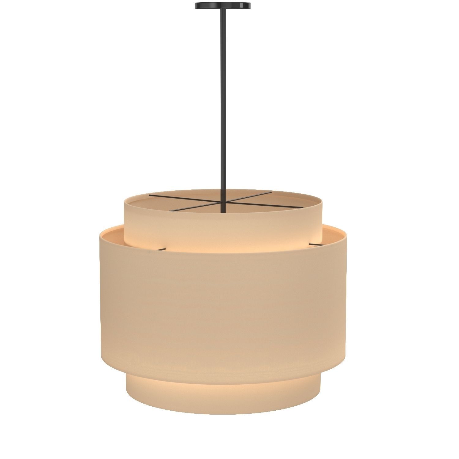 RH Echelon Pendant 30in 3D model_4