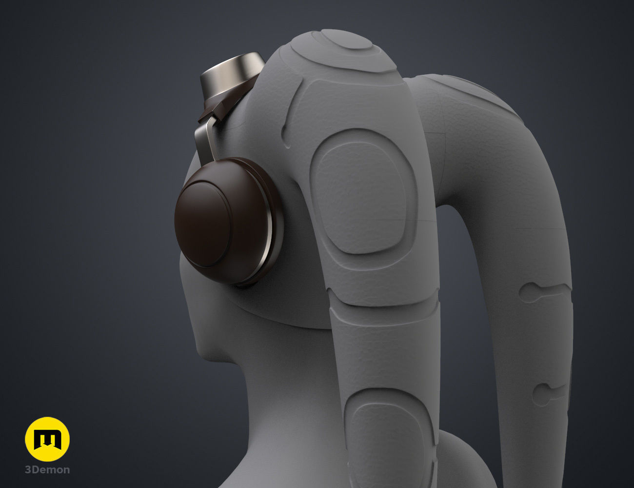 Hera Syndullas Flight Goggles - Star Wars 3D print model_26