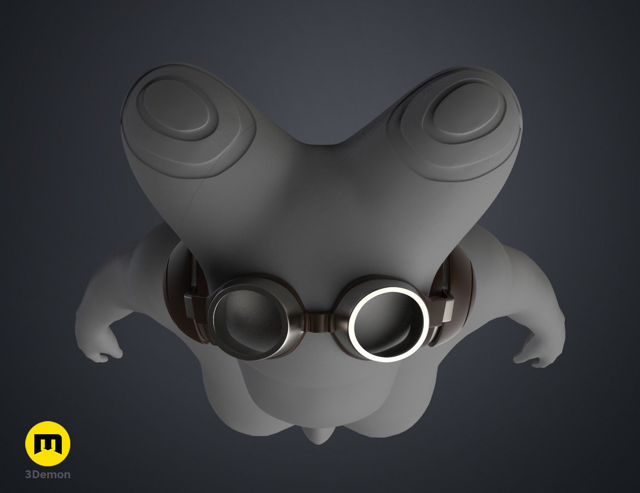 Hera Syndullas Flight Goggles - Star Wars 3D print model_24