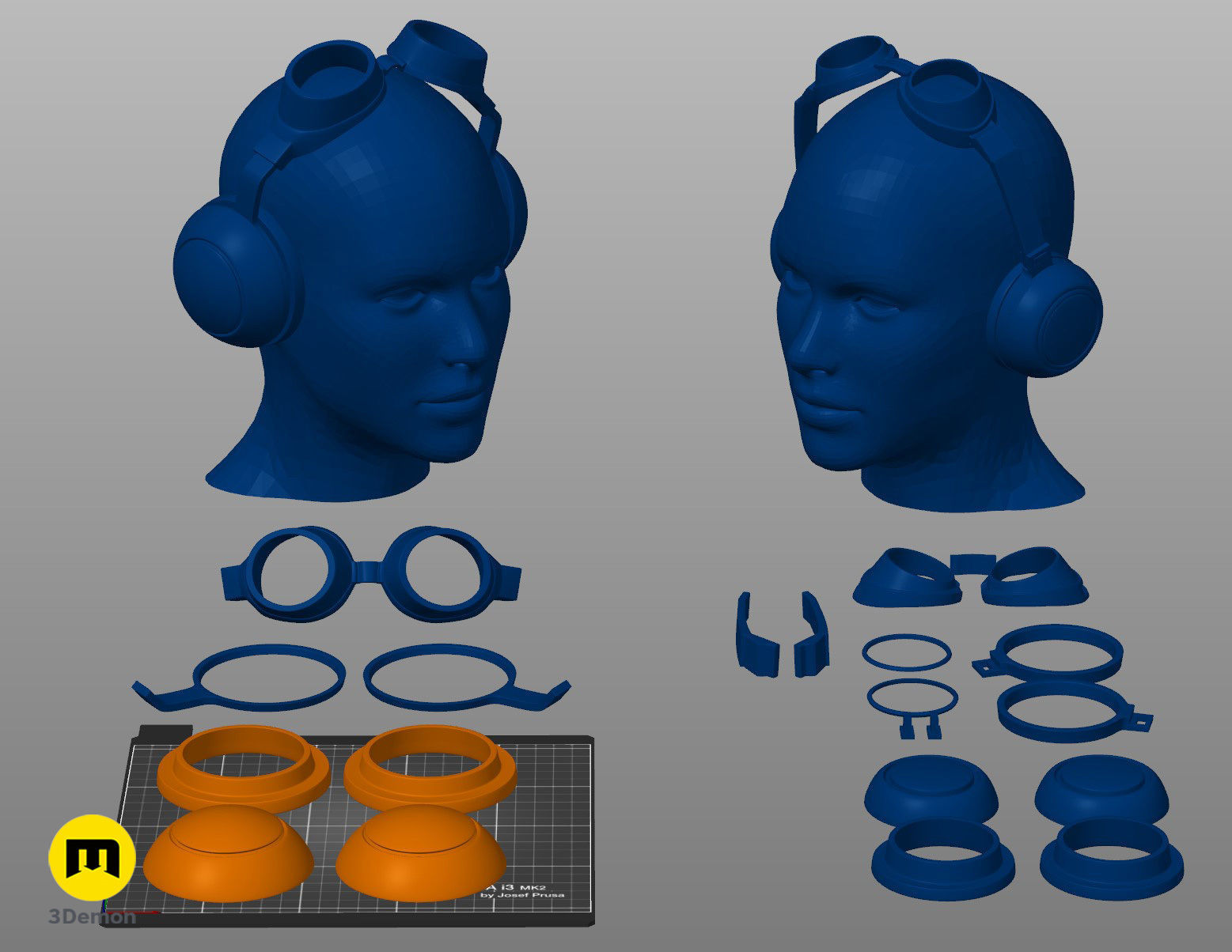 Hera Syndullas Flight Goggles - Star Wars 3D print model_7