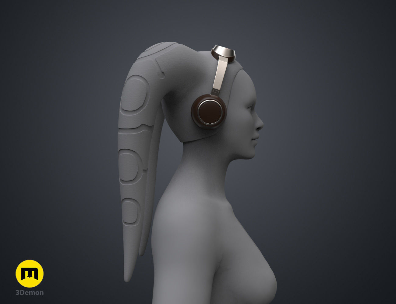 Hera Syndullas Flight Goggles - Star Wars 3D print model_6