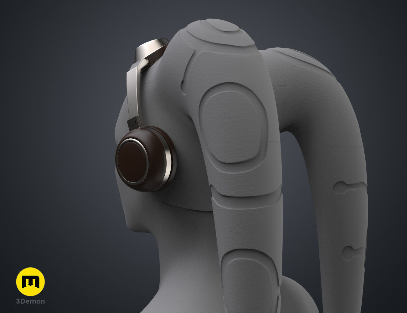 Hera Syndullas Flight Goggles - Star Wars 3D print model_27