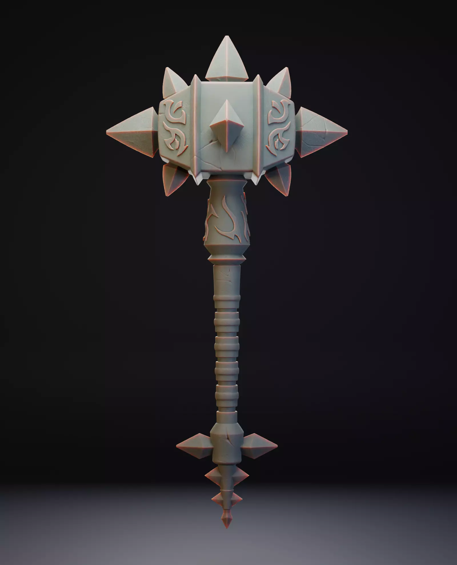 Sulfuras Hand of Ragnaros - World of Warcraft 3D print model_0