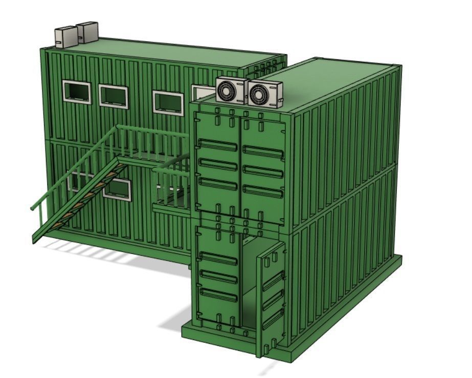 Field Office 3D print model_3