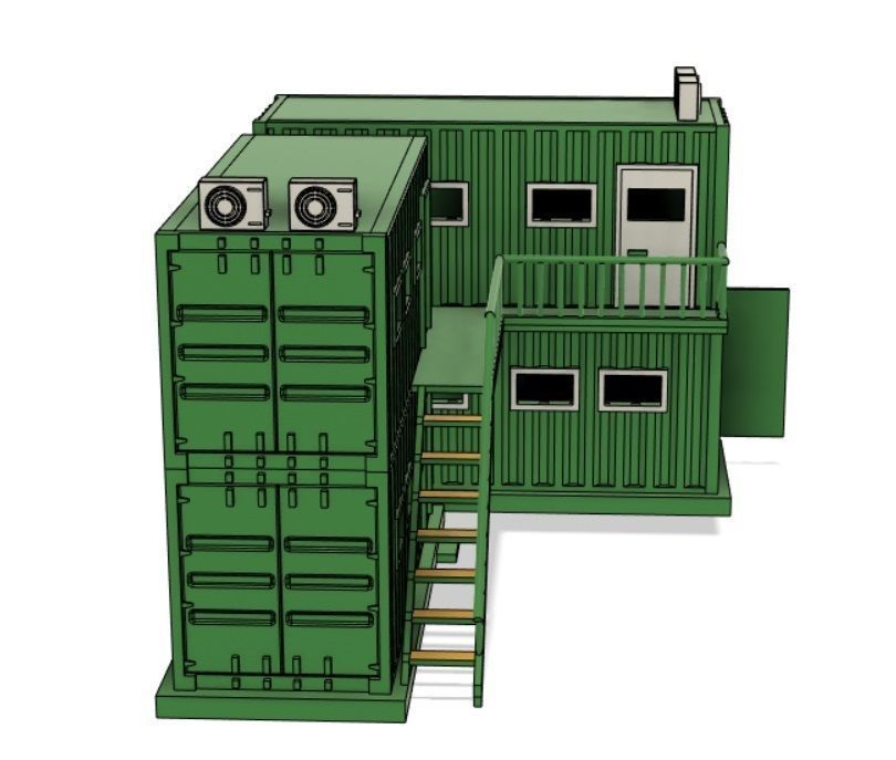 Field Office 3D print model_1