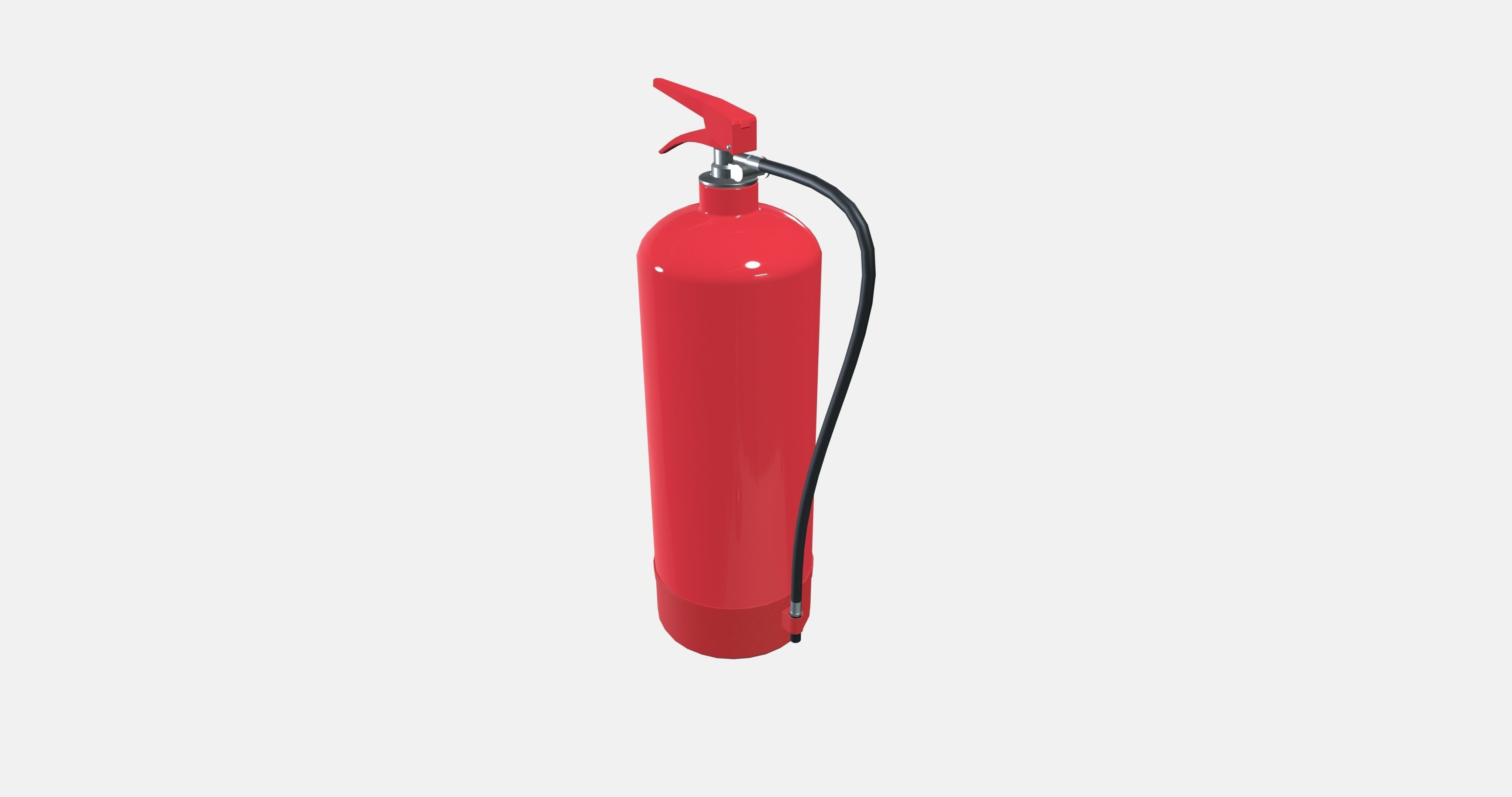 Foam Fire Extinguisher 3D model_5
