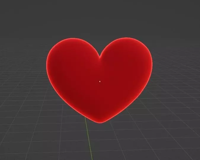 Heart 3D Free 3D model_0