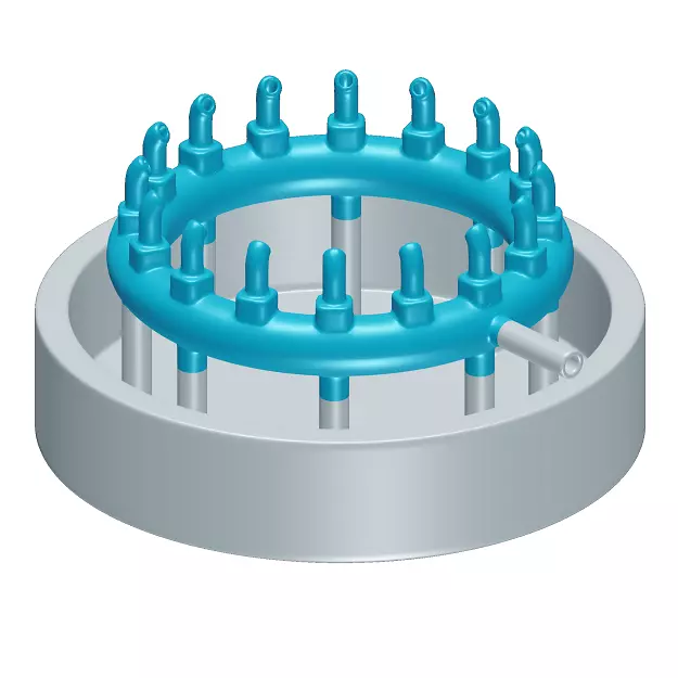 Kids Water Fountain Toy 3D model_0