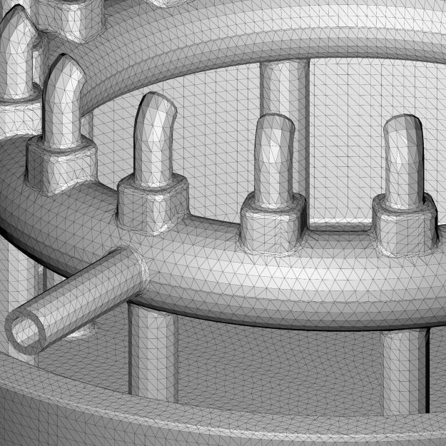 Kids Water Fountain Toy 3D model_6