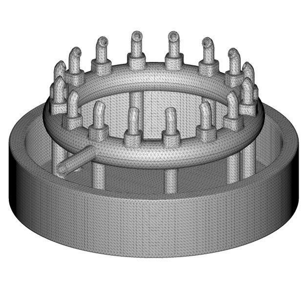 Kids Water Fountain Toy 3D model_5